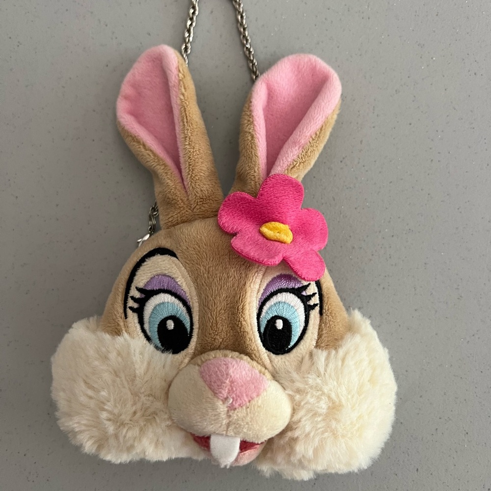 Disney Store Miss Bunny from Bambi plush purse